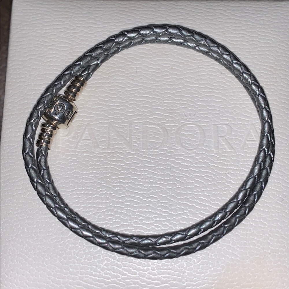 Pandora leather bracelet